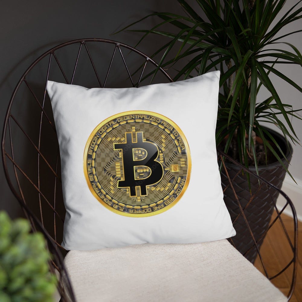 CryptoApparel.cool Basic Pillow