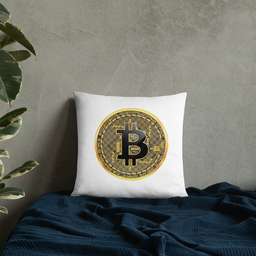 CryptoApparel.cool Basic Pillow