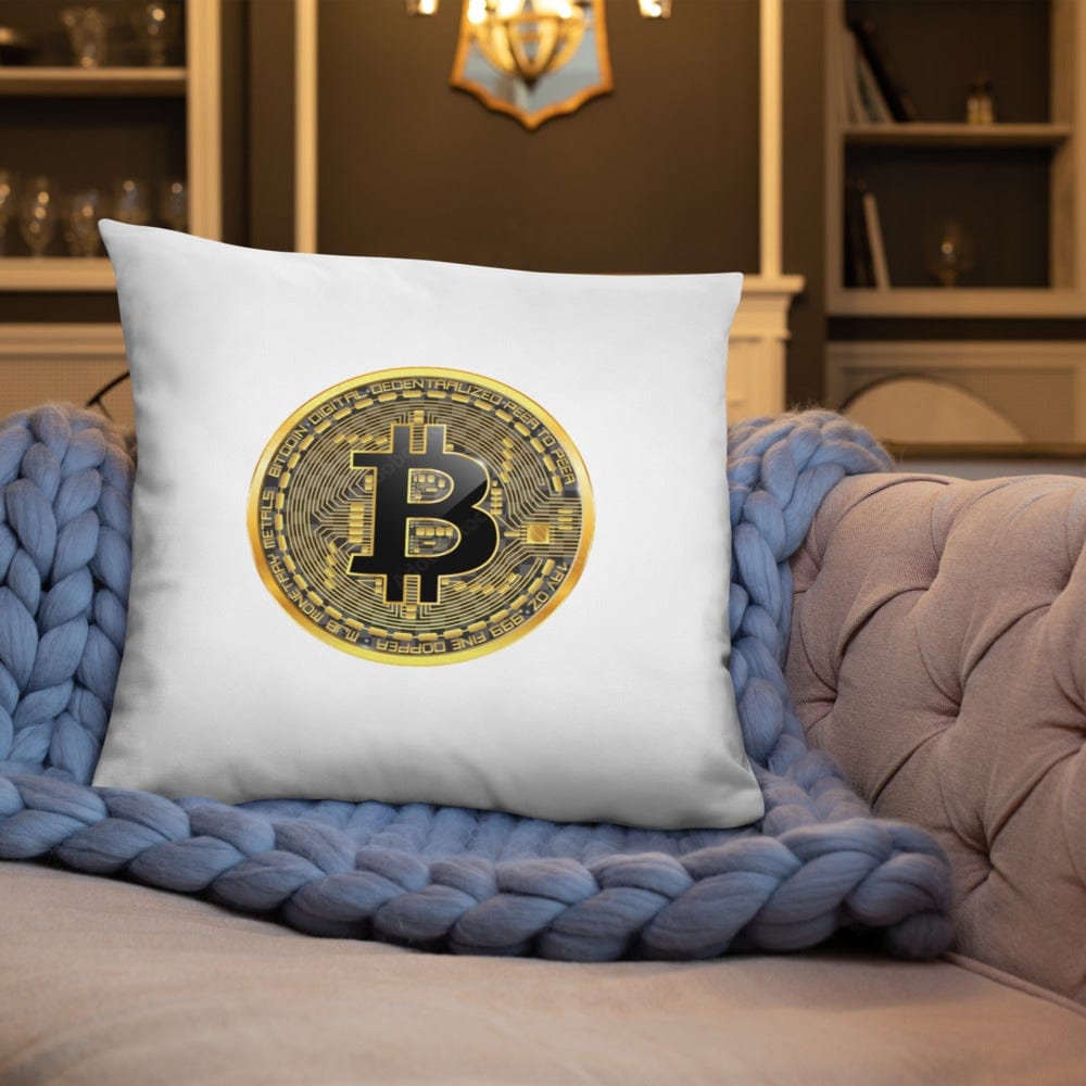 CryptoApparel.cool Basic Pillow