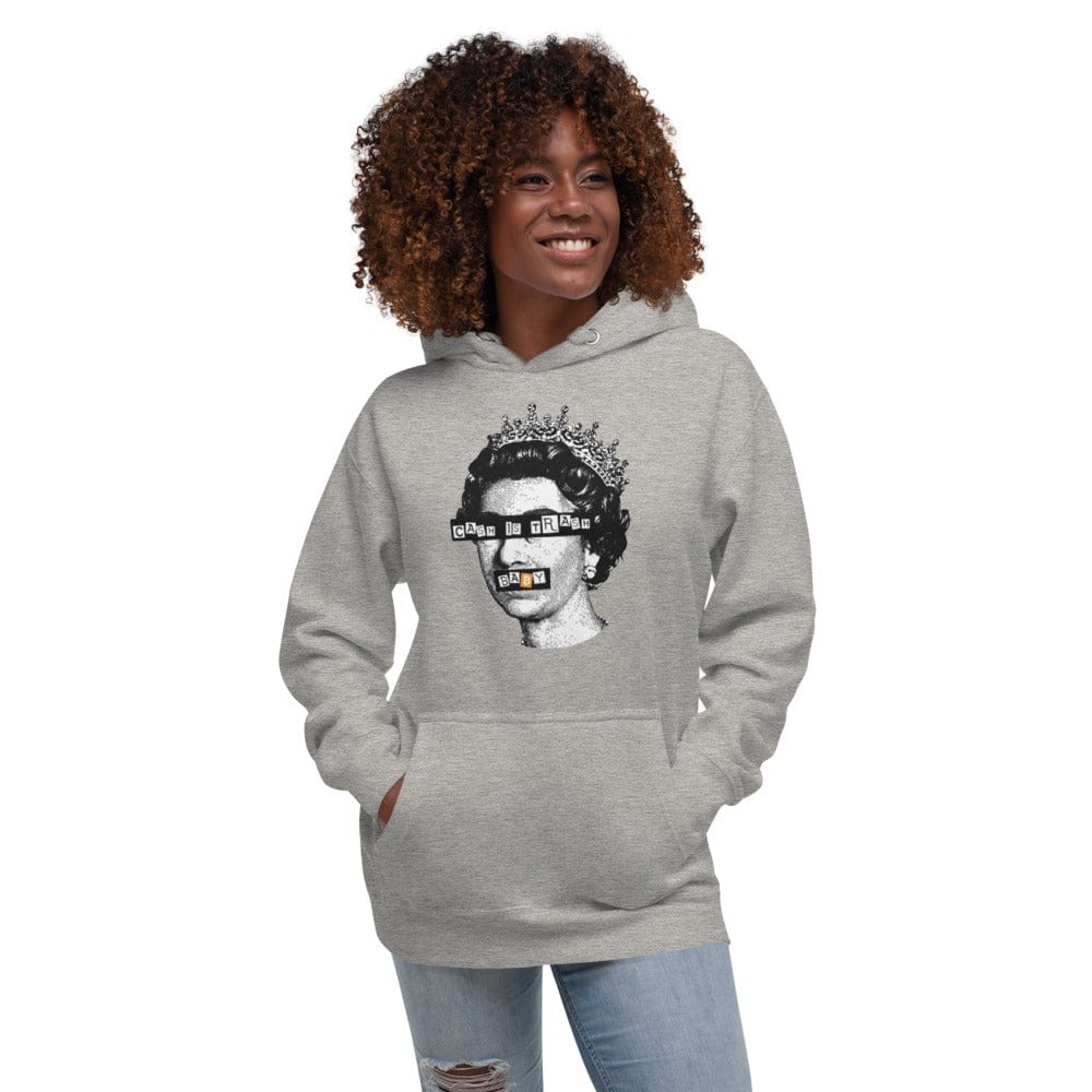 CryptoApparel.cool Carbon Grey / S Women Bitcoin Hoodie