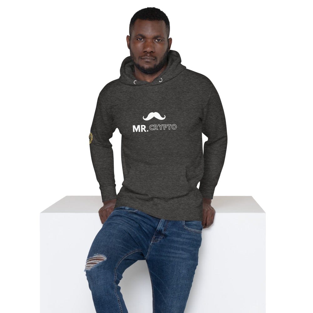 CryptoApparel.cool Charcoal Heather / S Crypto Men Hoodie
