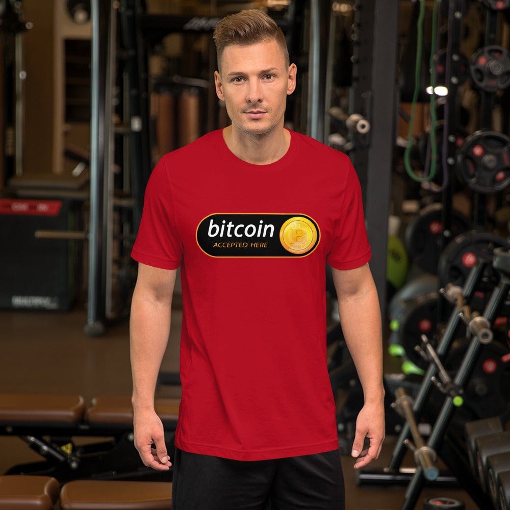 CryptoApparel.cool Red / XS Short-Sleeve Unisex Bitcoin T-Shirt