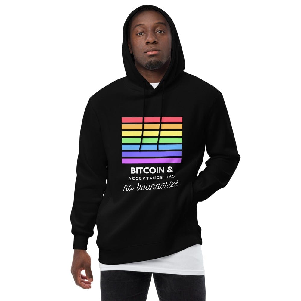 CryptoApparel.cool Unisex fashion Bitcoin & Acceptance hoodie
