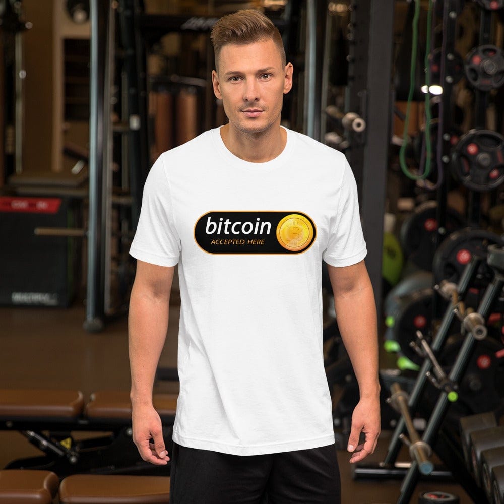 CryptoApparel.cool White / XS Short-Sleeve Unisex Bitcoin T-Shirt