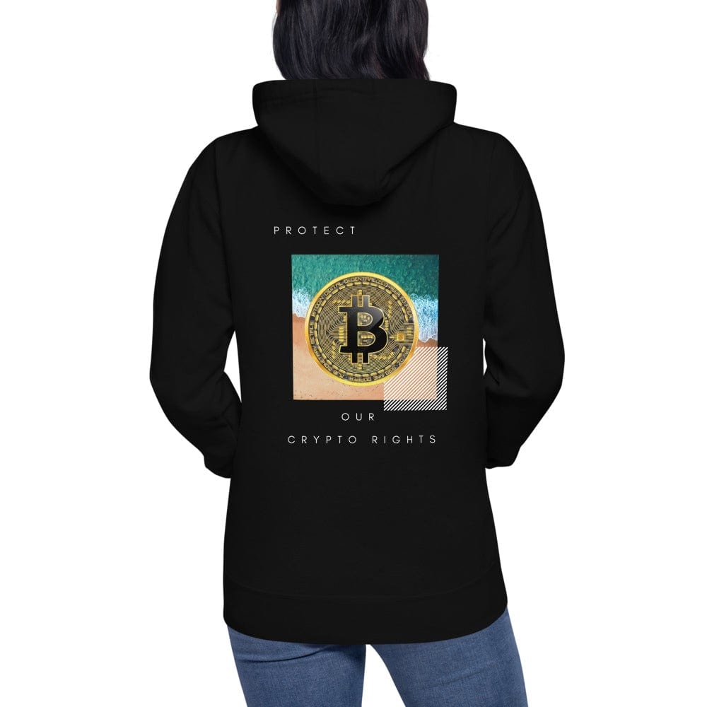 CryptoApparel.cool Women Crypto | Bitcoin Hoodie