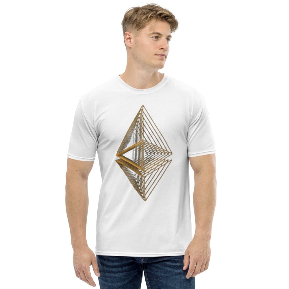 CryptoApparel.cool XS Ethereum Men's T-shirt